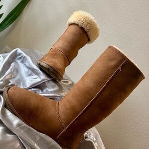 UGG Brown Sheepskin Boots